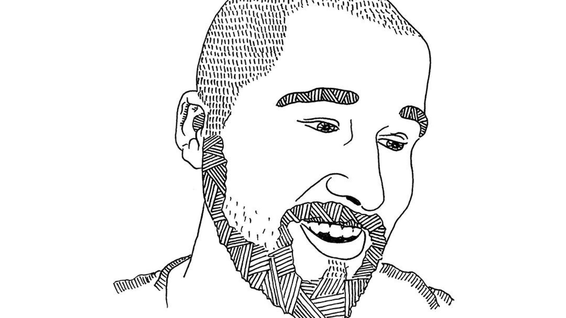 Artist Sketch of Alex Neff